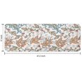 thumbnail image 7 of White Pioneer Flower and Paisley Pattern Kitchen Rug Mat,Kitchen Runner Rugs Non Skid Washable,Decorative Kitchen Floor Mats for Kitchen,Sink,Laundry,17"x47.2", 7 of 7