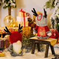 thumbnail image 3 of Christmas Tree Pendant Fine Workmanship Eco-friendly Easy To Hang Tear-resistant Eye-catching Decorative Bright Color Xmas Tree Hanging Cloth Elk Doll, 3 of 5