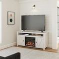 thumbnail image 4 of Farmington Electric Fireplace TV Console for TVs up to 60", Ivory Oak, 4 of 9