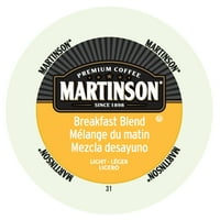 96 Count Martinson Coffee Breakfast Blend K Cups
