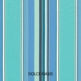 thumbnail image 4 of Humble and Haute Sunbrella Blue Teal Stripe Indoor/Outdoor Bench Cushion 40 in w x 17 in d, 4 of 5