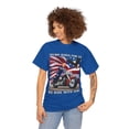 thumbnail image 3 of 'TRUMP RIDES FOR US. WE RIDE WITH HIM!-TSHIRT, 3 of 4