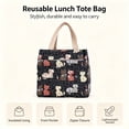 thumbnail image 4 of AWAYTR Insulated Lunch Bags, Reusable Thermal Cooler Tote Bag, Portable Lunch Box Carrier for Work Picnic School Travel, 4 of 7