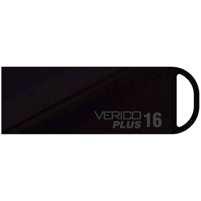 Memoria USB 16GB VERICO PLUS VR25 2.0 Metalica negro