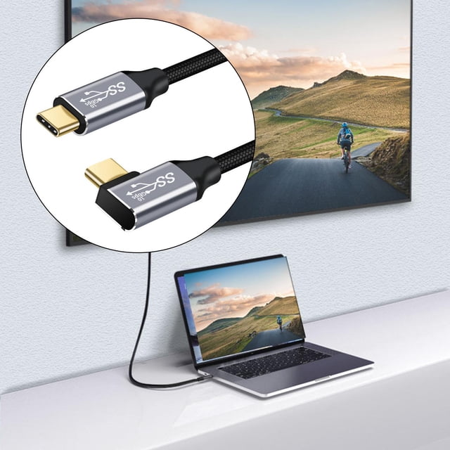 Cable USB C CUTICAT Carga Rápida PD 5A 20V Sincronización de Datos 05 M