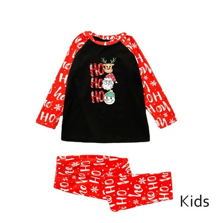 

Ladies Mens Christmas Elk Pyjamas Family Kids Baby Match Xmas Sleepwear PJs Sets