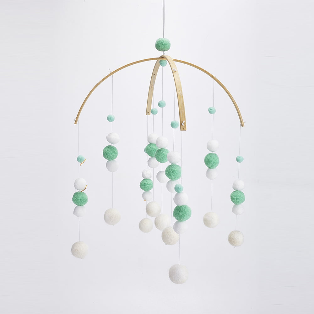 Wind Chimes Wooden Beads Wind Chimes Photography Props Kids Baby Crib Mobile 