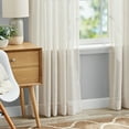 thumbnail image 6 of Mainstays Bel Air Sheer Wide Single Curtain Panel, Beige, 50" W x 84" L, 6 of 6