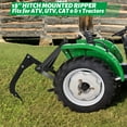 thumbnail image 2 of 18'' Shank Middle Buster Plow for ATV/UTV Tractor with 2" Receiver, 2 of 7