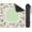 U0004073731.5"x31.5", variant on Personalized American Mahjong Mat, 31.5''x31.5''Monogram Blue Tropical