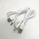 thumbnail image 4 of Cable de alimentación de 10 piezas con conector USB tipo A blanco CC 3,5 mm x 1,35 mm, 4 of 5