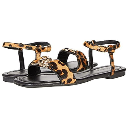 

Aerosoles Women s YOYO Flat Sandal Leopard 8.5