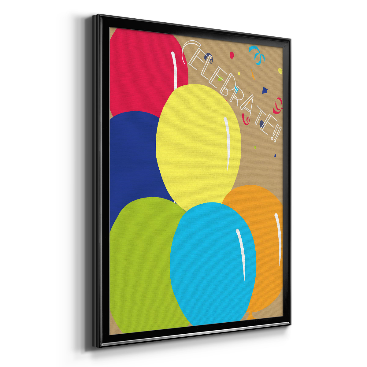 Celebrate Premium Framed Print - Ready to Hang
