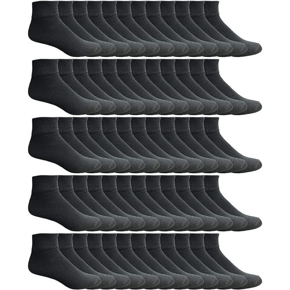 Yacht & Smith Kids Ankle Wholesale Bulk Pack Athletic Sports Socks, by SOCKS'NBULK