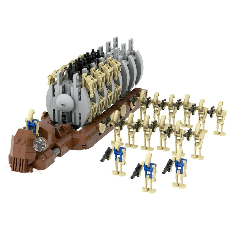 Star Wars Battle Droids Transport Troop Carrier MOC Building Block