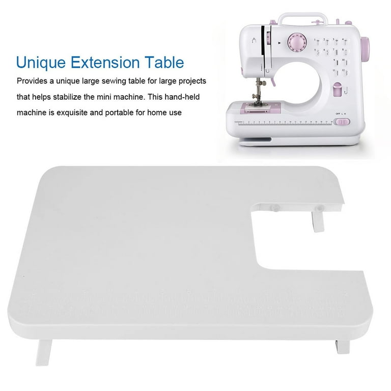  Sewing Machine Extension Table for 505A Model, Foldable Plastic  Expansion Board Extension Table Mini Extension Desktop Sewing Table  Portable Sewing Machine Board for Home Sewing : Arts, Crafts & Sewing