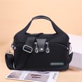 thumbnail image 4 of Yucurem Oxford Messenger Bags Waterproof Anti-Theft Female Shoulder Handbag (Black), 4 of 10