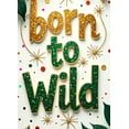 thumbnail image 4 of LUUFILx Born to be Wild Backdrop Banner Party Decorations Jungle Theme Birthday Photo Booth Background Celebration Props Event Supplies Festive Decor, 4 of 8