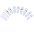 thumbnail image 1 of Pantuflas Desechables Zapatilla De Fiesta Suave Exquisita Para Fiesta De Pijama De Boda ANGGREK, 1 of 7