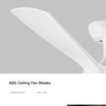 thumbnail image 6 of Wellspeed 56 in. 3-Blade Indoor Matte White Indoor Ceiling Fan with LED Light Kit and Remote Control, 6 of 15