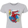thumbnail image 3 of Marvel Your Friendly Neighborhood Spider-Man - Comic Book Cover - Juniors Fitted Graphic T-Shirt, 3 of 5