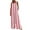 Pink, variant on Summer Plus Size Jumpsuits for Women Tummy Control Fashion Printed Jumpsuit Casual Button Pocket Sleeveless Wide Leg Trousers