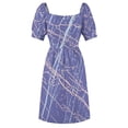 thumbnail image 6 of Very Peri Spun Sugar & Gossamer Pink Sleeveless Dress cocktail dresses summer dress woman 2024, 6 of 7