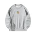 thumbnail image 2 of Sudadera para mujer, ropa de calle sin capucha, jersey con estampado de de Navidad, ropa deportiva para caminar por la calle, compras al aire , metro M, 2 of 10