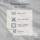 thumbnail image 4 of Juego de 4 Toallas de Baño ELEMENT RESOURCES 100% Algodón Color Blanco, 4 of 7