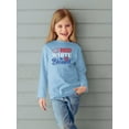 thumbnail image 2 of Red White And Blesed Long Sleeve Toddler -Image by Shutterstock,  4 Toddler, 2 of 4