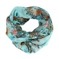 thumbnail image 1 of Peach Couture Paint The Town Red Cherry Blossom Floral Print Infinity loop Scarves, 1 of 1