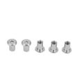 thumbnail image 3 of Iron Plated Hex Flat Nuts Set for Furniture Sofa Counter Round Head Sleeve Fasteners, 3 of 7