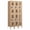 Tan, variant on 12" Wide Double Tier Vented Metal Locker - 3 Wide - 6 Feet High - 15 Inches Deep - Blue - Unassembled
