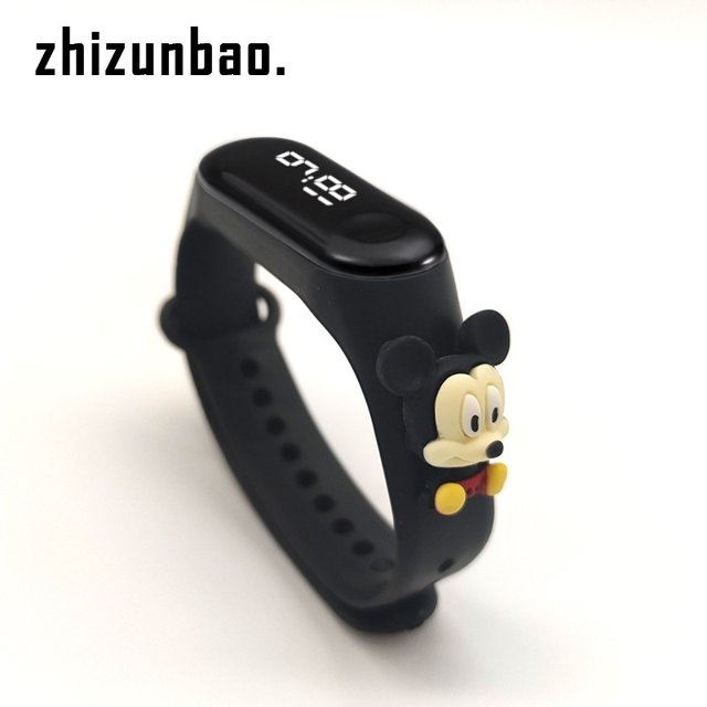 reloj de pulsera digital deportivo led impermeable para niños/niñas/hombre/mujer/pulsera de silicona