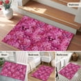 thumbnail image 5 of Pink Cherry Blossom Entryway Rug 2'x3'&nbsp; Non Slip Front Door Mats, Spring Flowers Modern Abstract Art Entrance Rugs Indoor Outdoor Carpet, Washable Floor Mats Small Area Rug for Bedroom Kitchen, 5 of 8