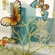 thumbnail image 5 of Xihbxyly Cortina con Varilla Elevable, Elegante Diseño Floral Transparente, Decoración Elegante para Ventanas y Puertas, Poliéster Suave, Versátil para El Hogar y La Oficina, Medidas 60 X 120 Cm o 80, 5 of 7