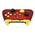 thumbnail image 3 of Custom Controllerzz Designer Series Custom Wireless Controller for Xbox Series X/S, Xbox One, & PC - Multiple Designs Available (Matte Red & Gold Chrome Inserts), 3 of 3