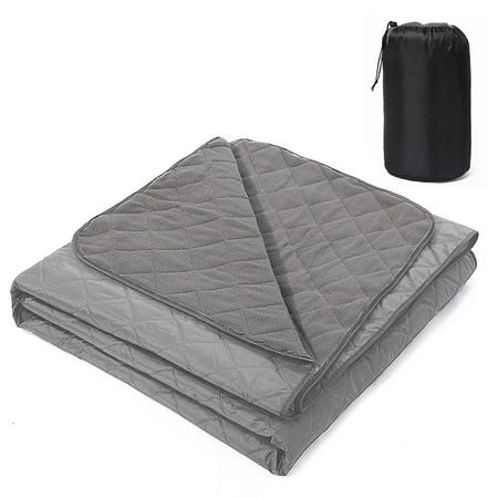 yelldesk Outdoor Waterproof Blanket, Foldable Fleece Stadium Blanket for Outdoor Sports Event,Camping,Concerts, Car,Pet,Picnics -Windproof, Wearable,Machine Washable