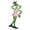 Pink skirt frog, variant on Yihuala Garden Frogs Figurines Decoration Funny Resins Frogs Sculpture Statue for Home Desk Tabletop Bathroom Decoration
