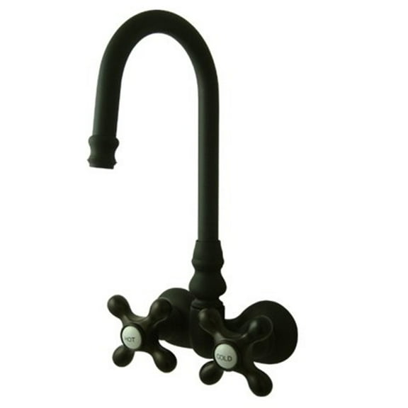 Kingston Brass Vintage Wall Mount Clawfoot Tub Filler