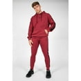 thumbnail image 3 of Banks Oversized Hoodie - Burgundy Red/Black, 3 of 8
