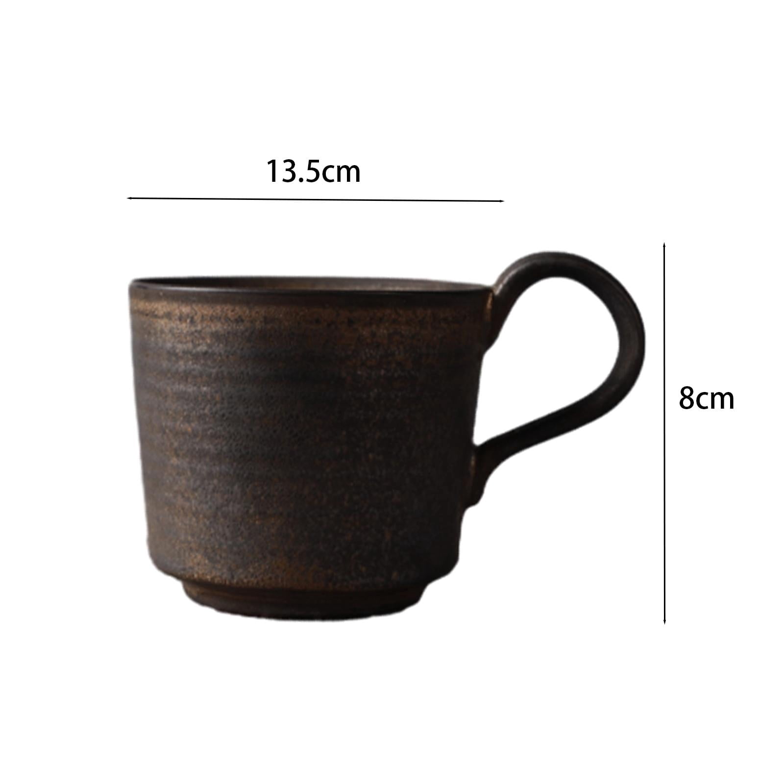 Baoblaze Ceramic Coffee Cup Handmade Ceramic Tea Cup Japanese Espresso Cup Ceramics C