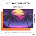 thumbnail image 6 of Yayeee Doormat for Indoor Entrance 32" x 20" Non Slippery Floor Rug, Pink Digital Art, 6 of 8