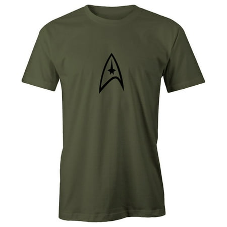 Grab A Smile Star Trek Federation Adult Short Sleeve 100% Cotton Men's