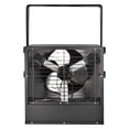 thumbnail image 2 of Comfort Zone Ceiling Mount Fan Forced Industrial Heater w/ Remote, Black, 2 of 9