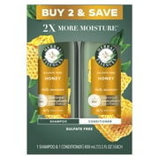Herbal Essences Shampoo and Conditioner Set, Honey and Aloe, Bio:Renew, 13.5oz 2ct