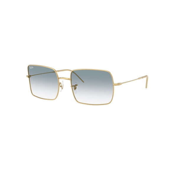 Ray Ban Sunglasses for Women - 0RBR0104S Square Reversed, with Non-Polarized Lenses and Metal Glases Frame - Arista/Clear Gradient Blue - 54
