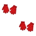 thumbnail image 1 of Minnieouse 1 par de guantes para niños Práctico Simple Práctico cubierta de mano Accesorio de ropa con color sólido para ropa de invierno Rojo Rojo 2piezas Minnieouse CBP201979, 1 of 6