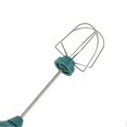 thumbnail image 2 of Stainless Steel USB Electric Blender, Small Cordless Handheld Mixer, Whisk and Frother, Green, 2 of 4