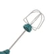 thumbnail image 2 of Stainless Steel USB Electric Blender, Small Cordless Handheld Mixer, Whisk and Frother, Green, 2 of 4